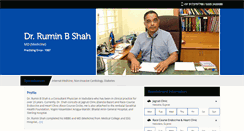 Desktop Screenshot of drruminshah.com